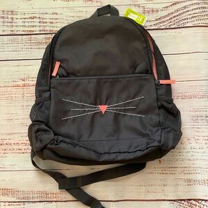 NEW! Crazy 8 Unisex Black Cat School Backpack